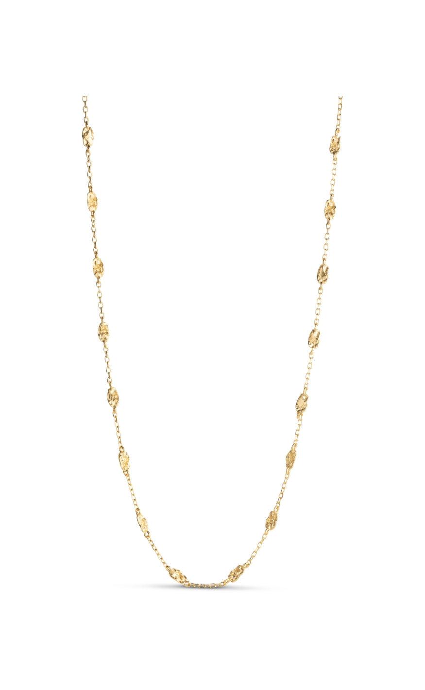 Se Kia Necklace Forgyldt Sølv Halskæde fra Enamel N116GM hos Fashionbystrand
