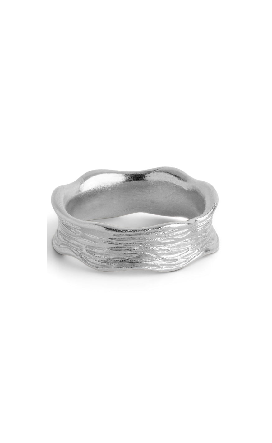 Se ENAMEL Copenhagen Ring - Ane - Silver Colour hos Fashionbystrand