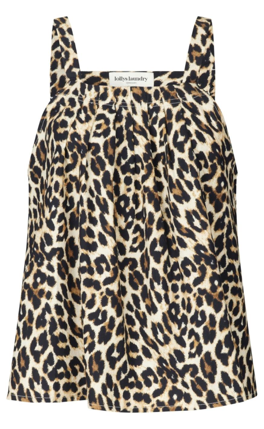 Se Lollys Laundry Top - Lungi - Leopard Print hos Fashionbystrand