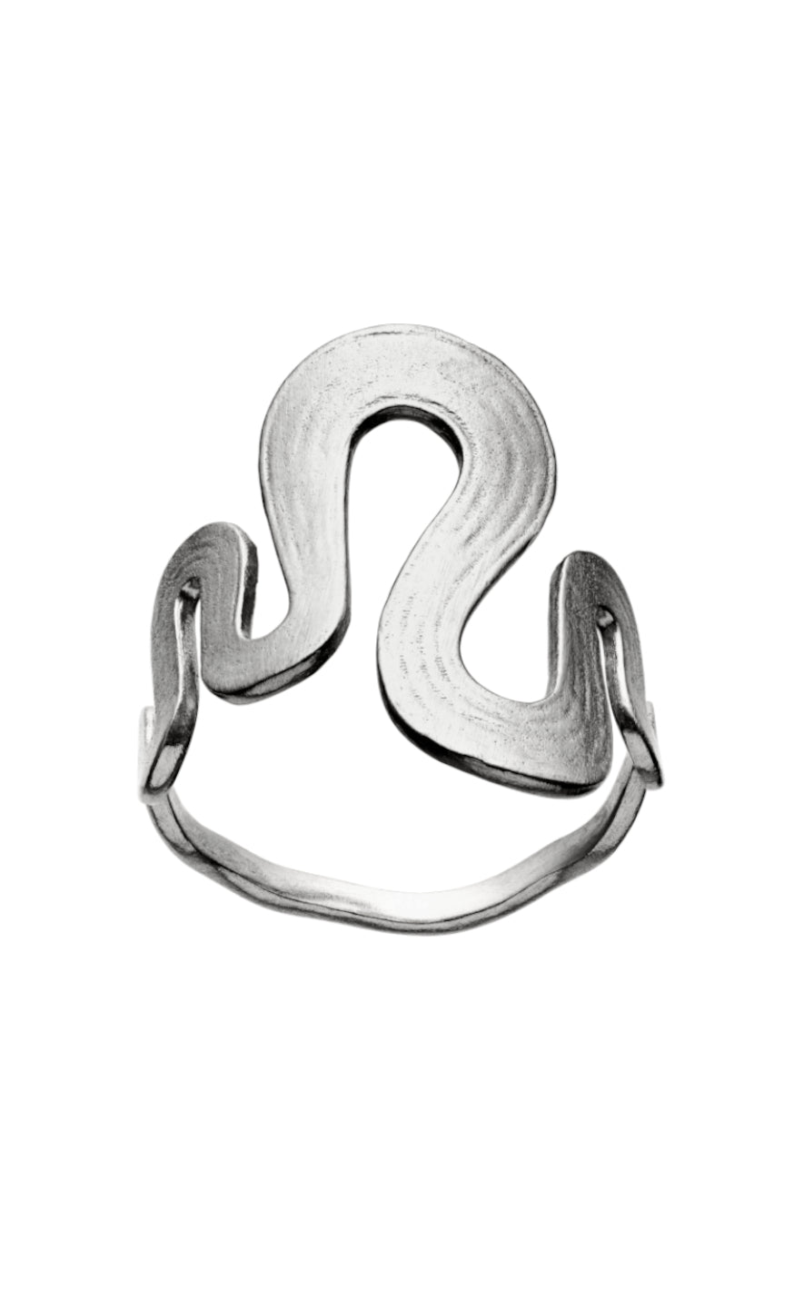 Billede af Maanesten Ring - Sasja - Silver Colour