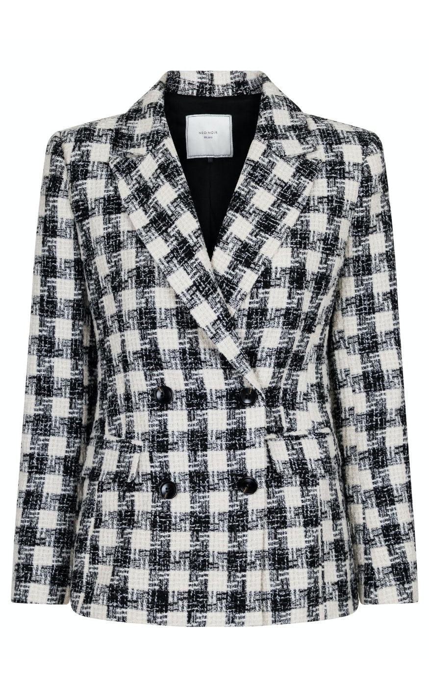 7: Neo Noir Blazer - Vivi - Black/White