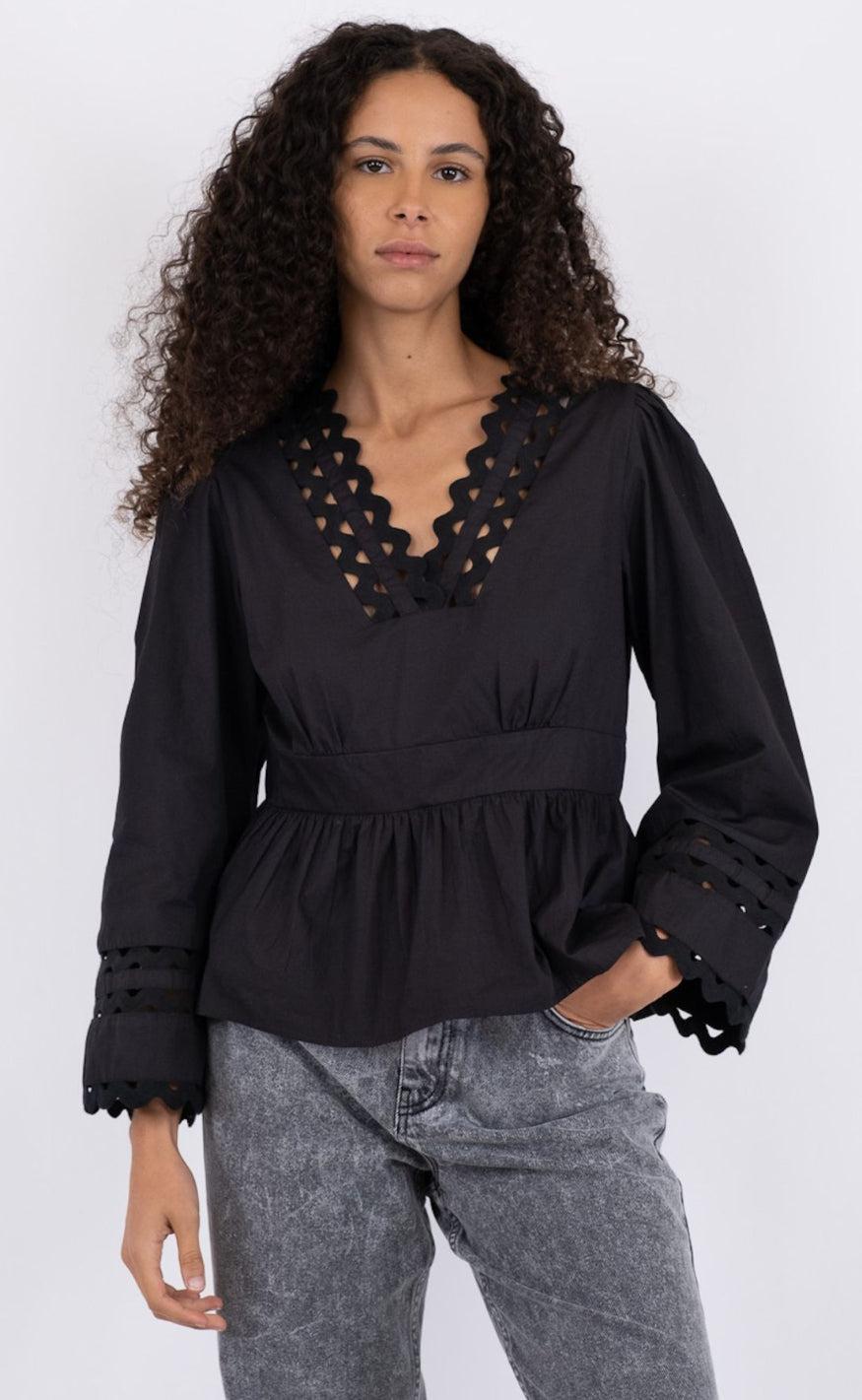 Billede af Neo Noir Bluse - Depsi - Black