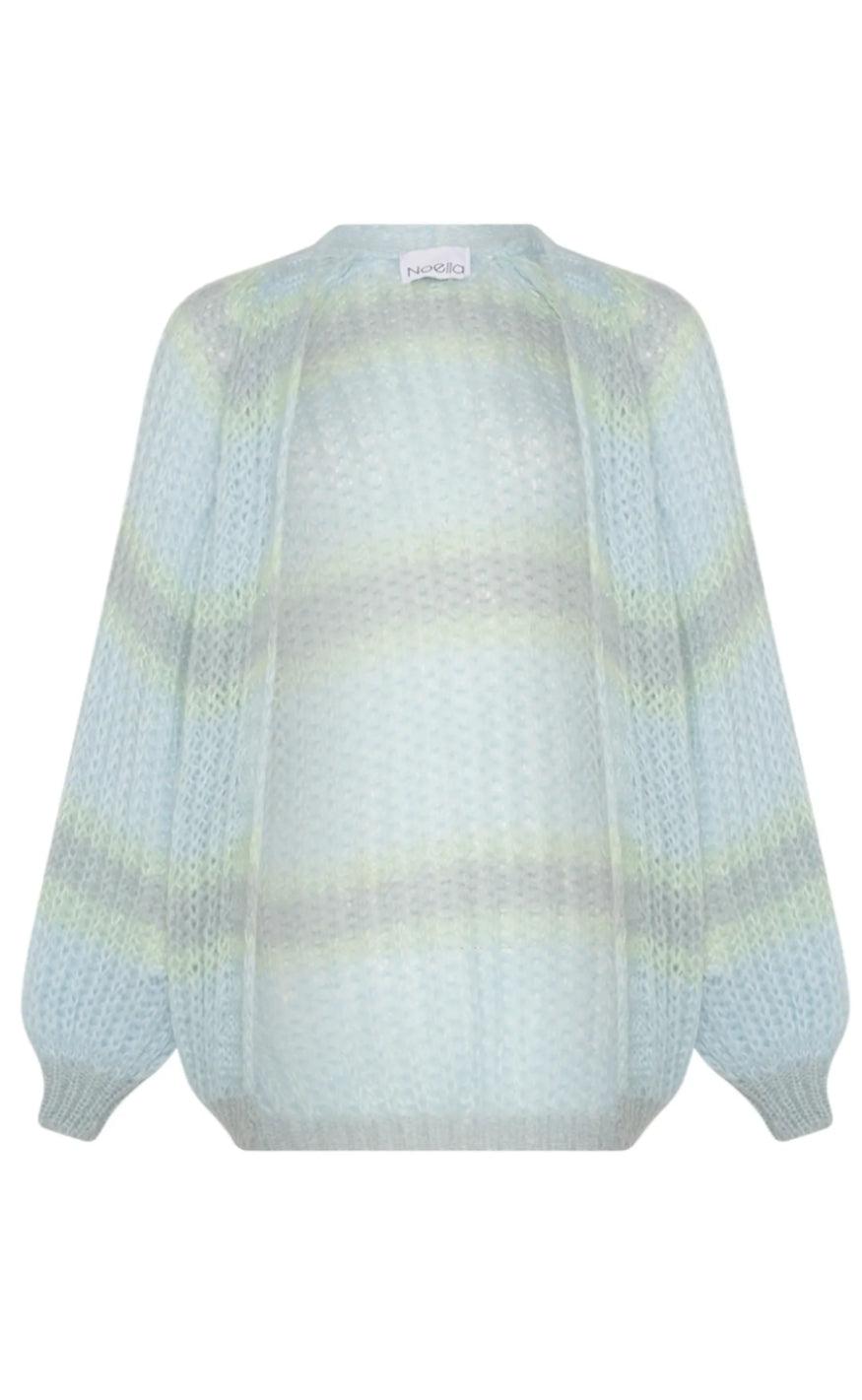 Billede af Noella Cardigan - Vera - Light Blue / Blue / Mint Mix