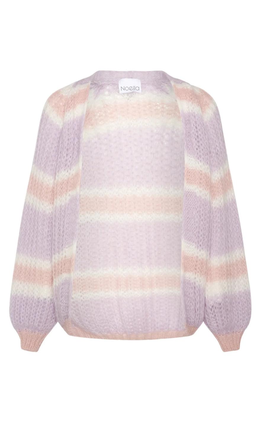 Billede af Noella Cardigan - Vera - Lilac/Rose/White Mix