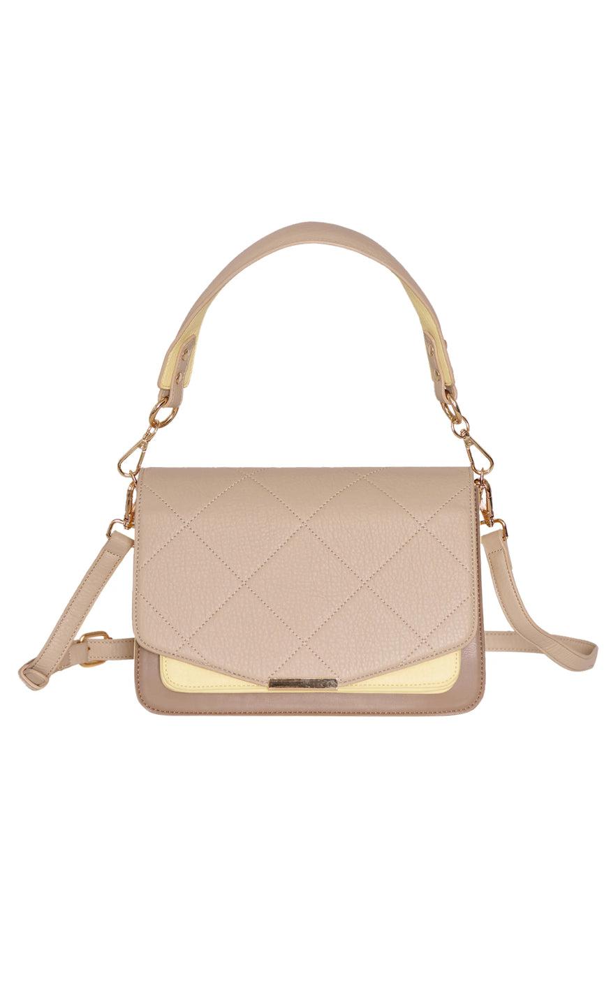 Noella Taske - Blanca Multi Compartment - Pastel Yellow/Taupe