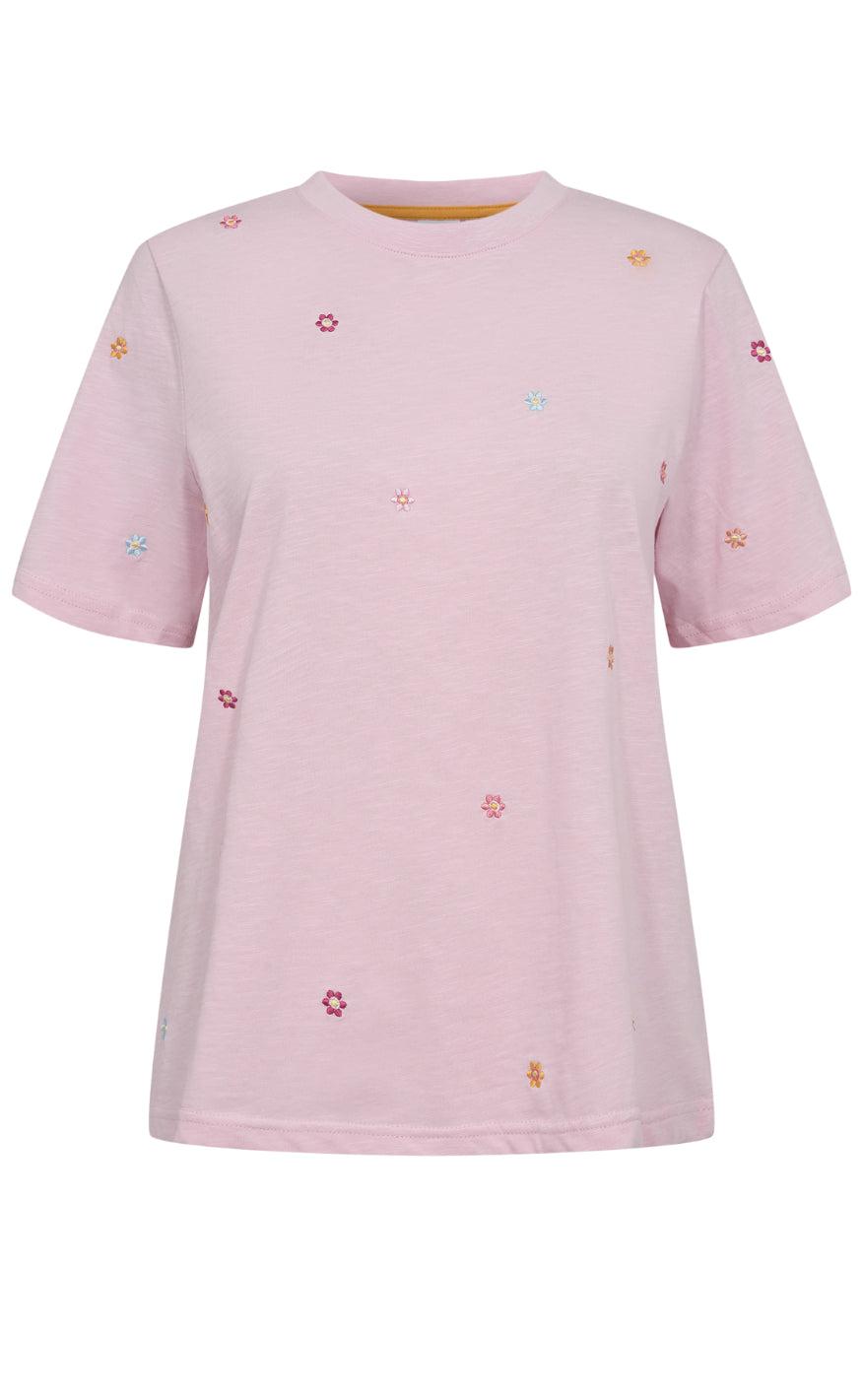 Billede af Nümph T-shirt - Pilar - Roseate Spoonbill