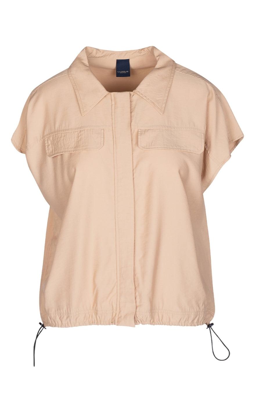 Se One Two Luxzuz Bluse - Annali - Cuban Sand hos Fashionbystrand