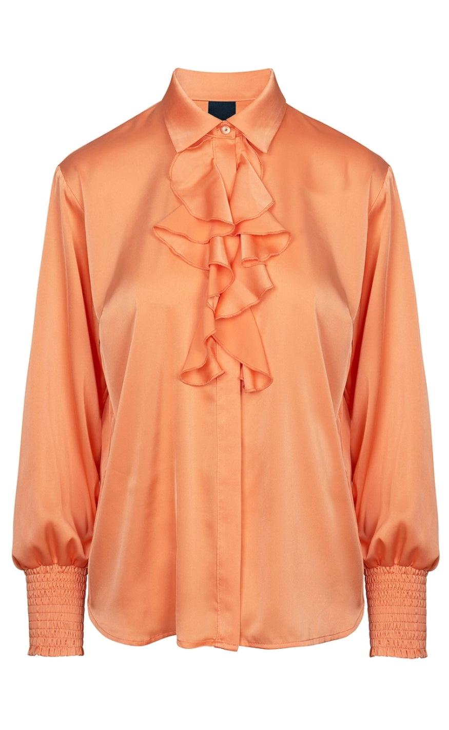 Se One Two Luxzuz Skjorte - Gertalia - Apricot Wash hos Fashionbystrand