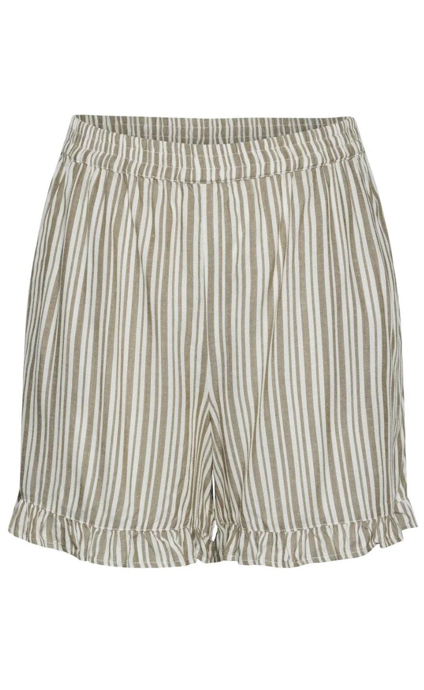 Billede af PIECES Shorts - Alvina - Laurel Oak