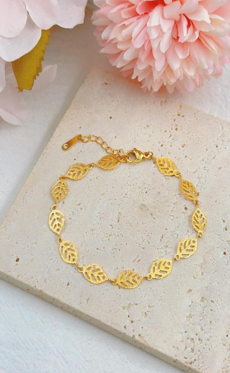 Billede af Smykkeli Copenhagen Armbånd - Verona - Gold Colour