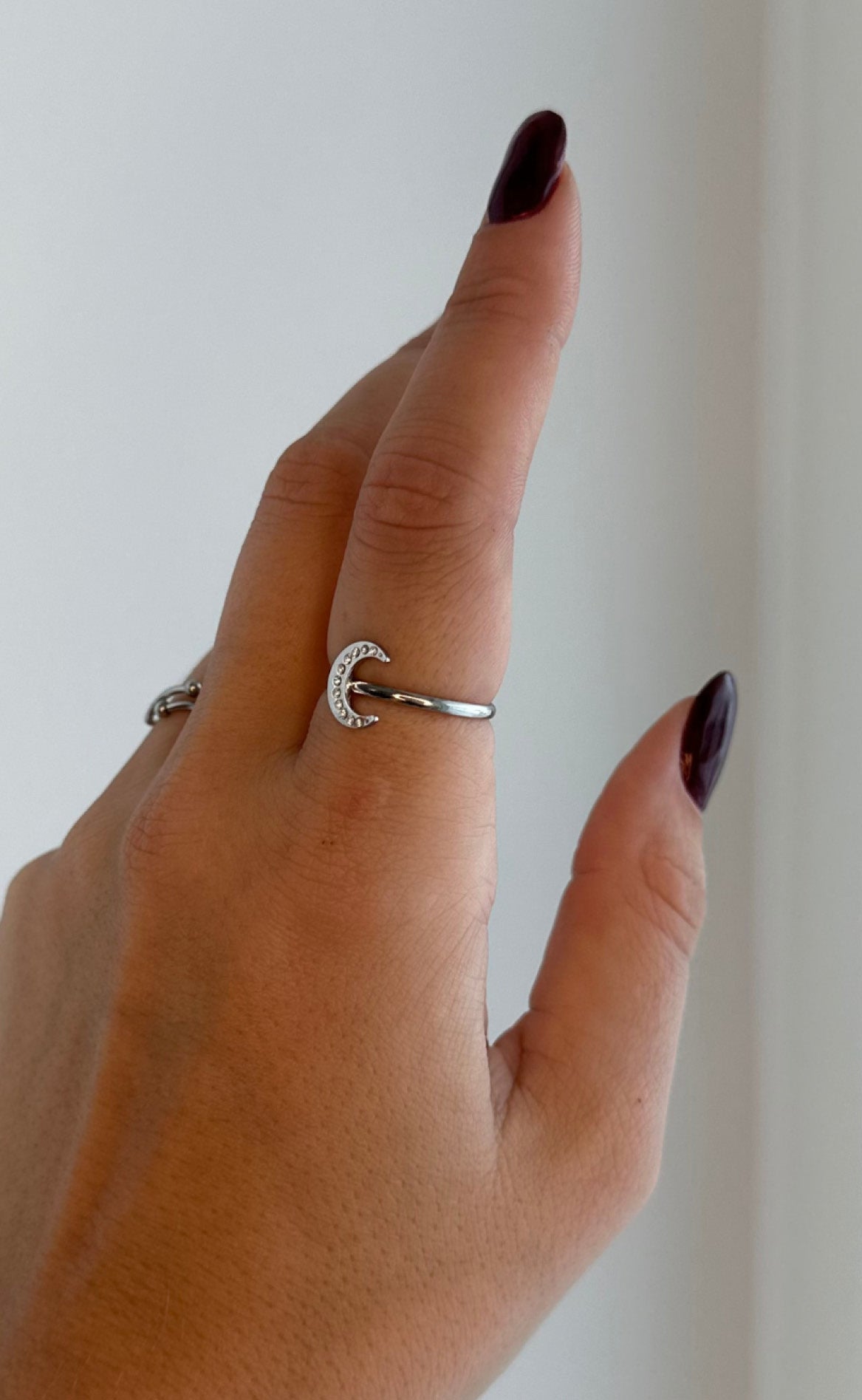 Billede af Smykkeli Copenhagen Ring - Havana Moon - Silver Colour