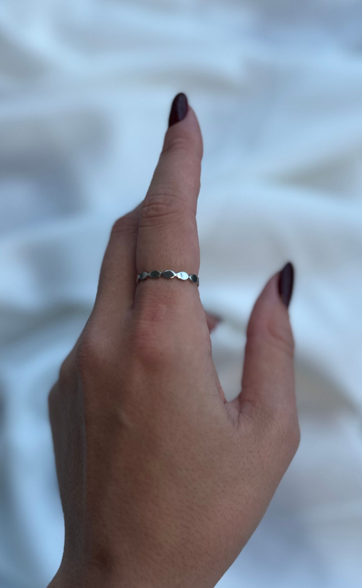 Se Smykkeli Copenhagen Ring - Oakland - Silver Colour hos Fashionbystrand