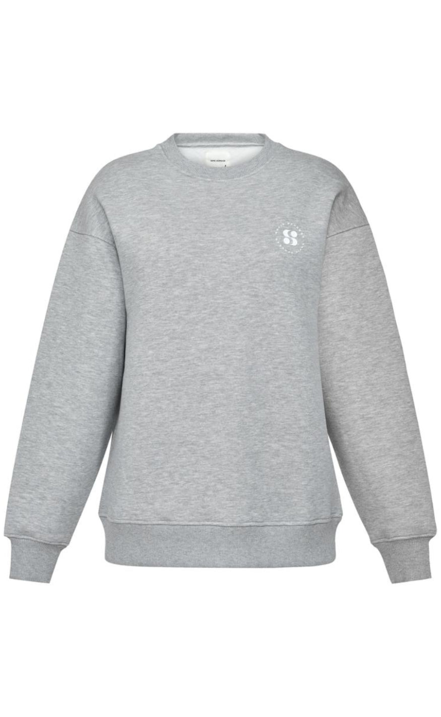 Se Sofie Schnoor Sweatshirt - SNOS400 - Grey Melange hos Fashionbystrand