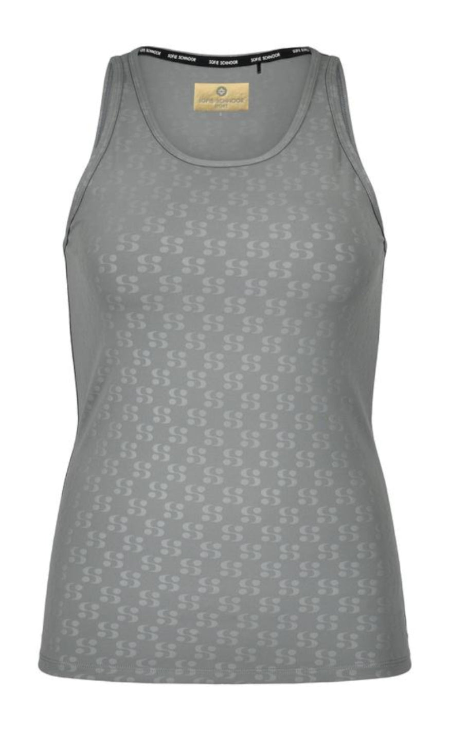 Se Sofie Schnoor Top - Janet SNOS406 - Charcoal Grey hos Fashionbystrand
