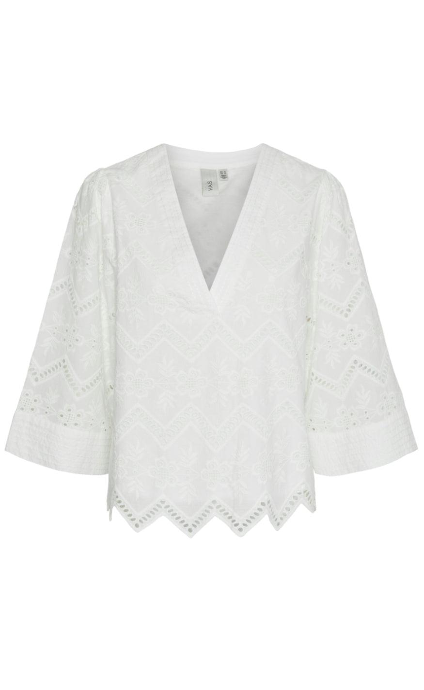 Se YAS Top - Nista - Star White hos Fashionbystrand