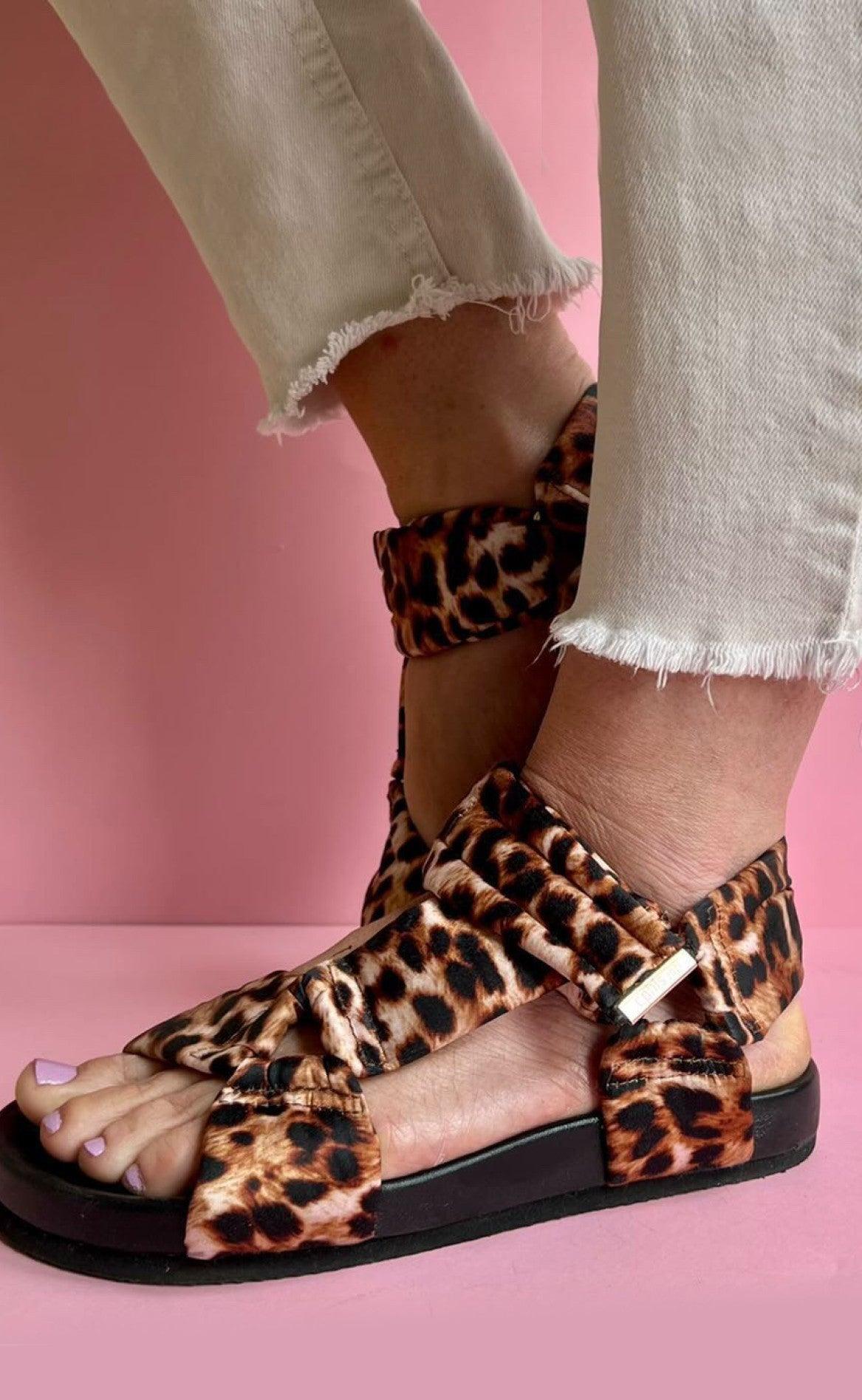 Se Copenhagen Shoes Sandaler - Carrie - Brown Leopard hos Fashionbystrand
