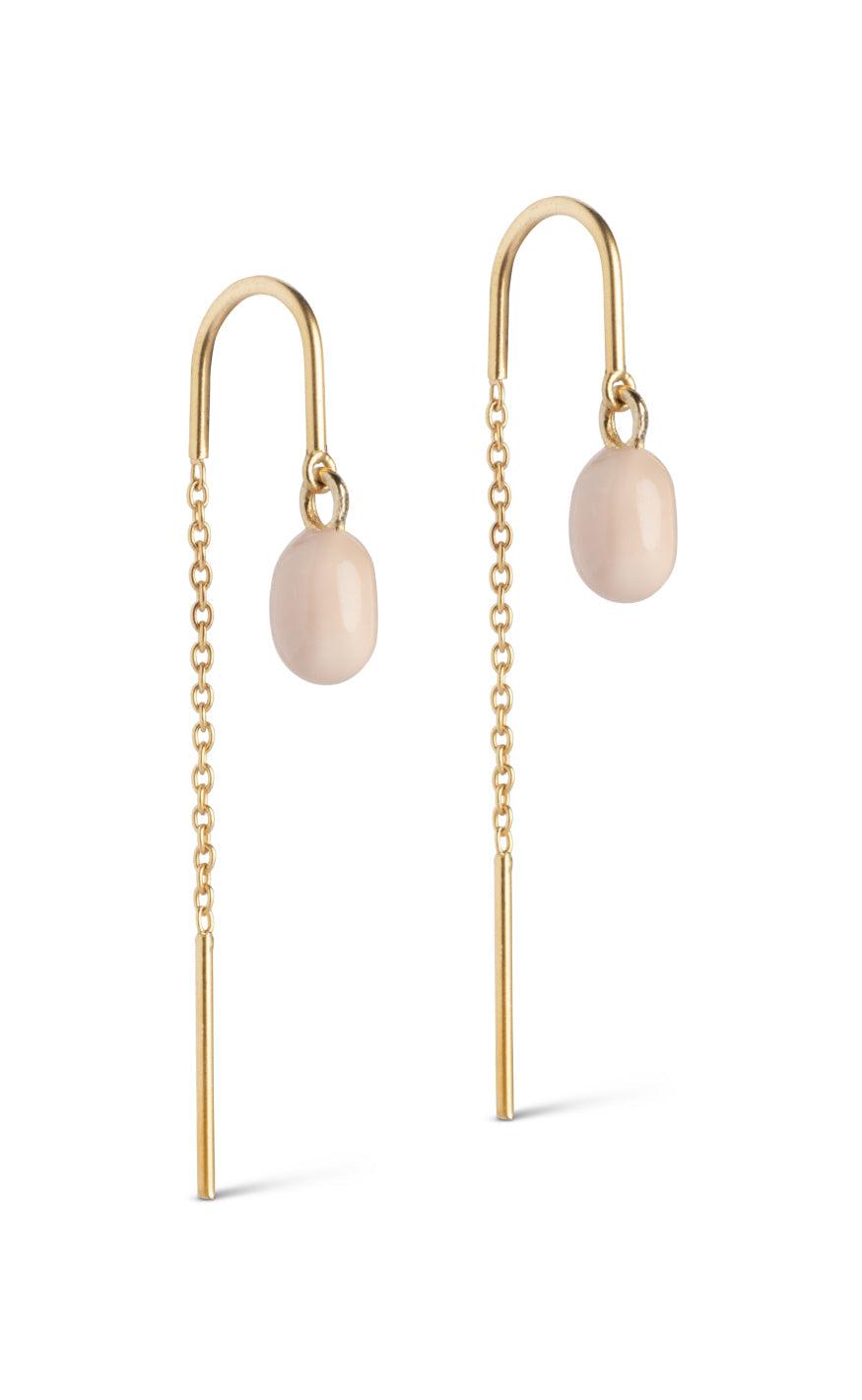 Billede af ENAMEL Copenhagen Øreringe - Eleanor - Light Pink hos Fashionbystrand