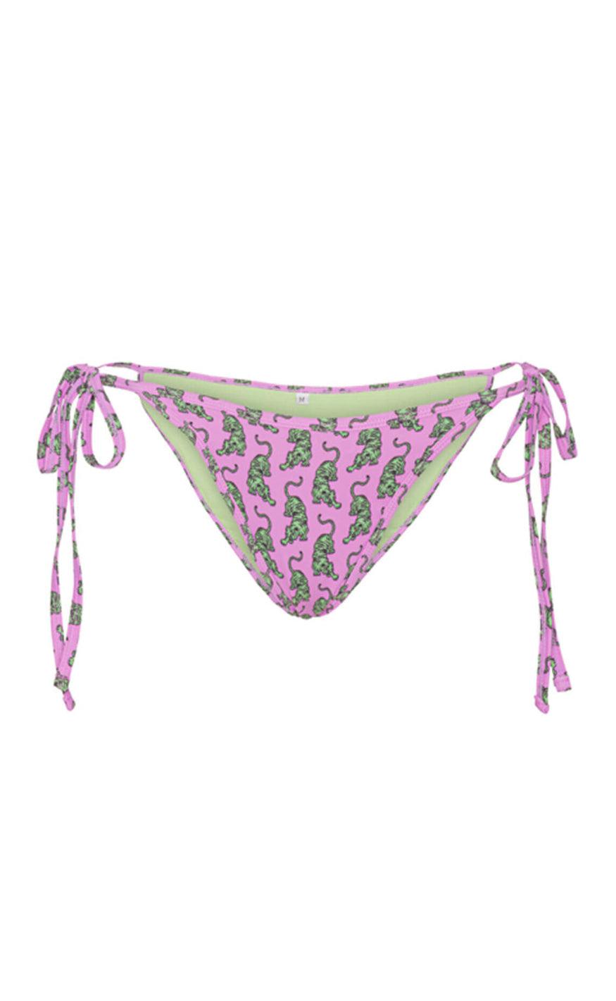 Billede af Hunkøn Bikini Underdel - Wilma - Pink Tiger Art Print