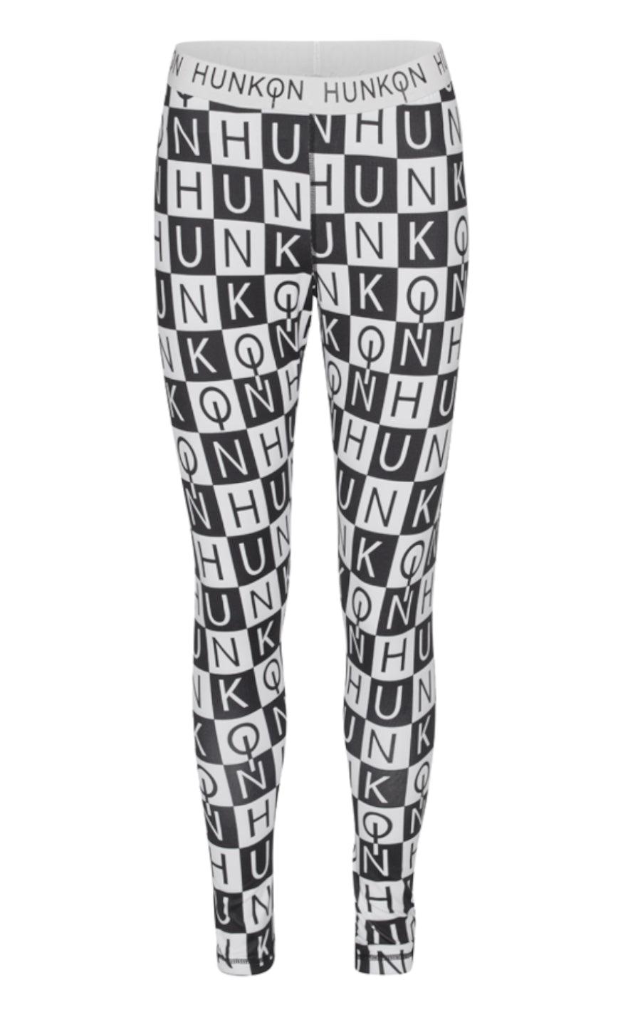 Se Hunkøn Leggings - Milly - Checkmate Art Print hos Fashionbystrand