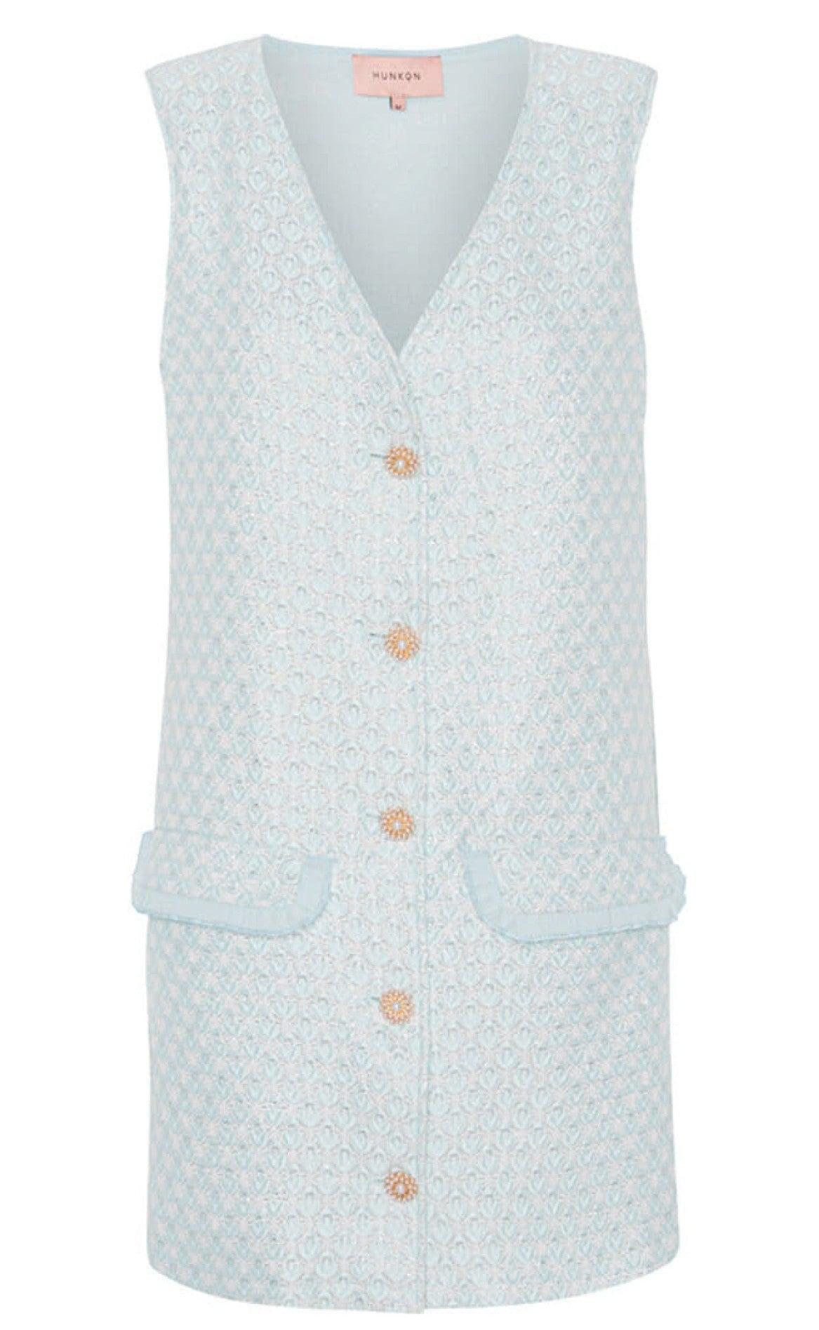 Se Hunkøn Vest - Amelia - Light Blue hos Fashionbystrand