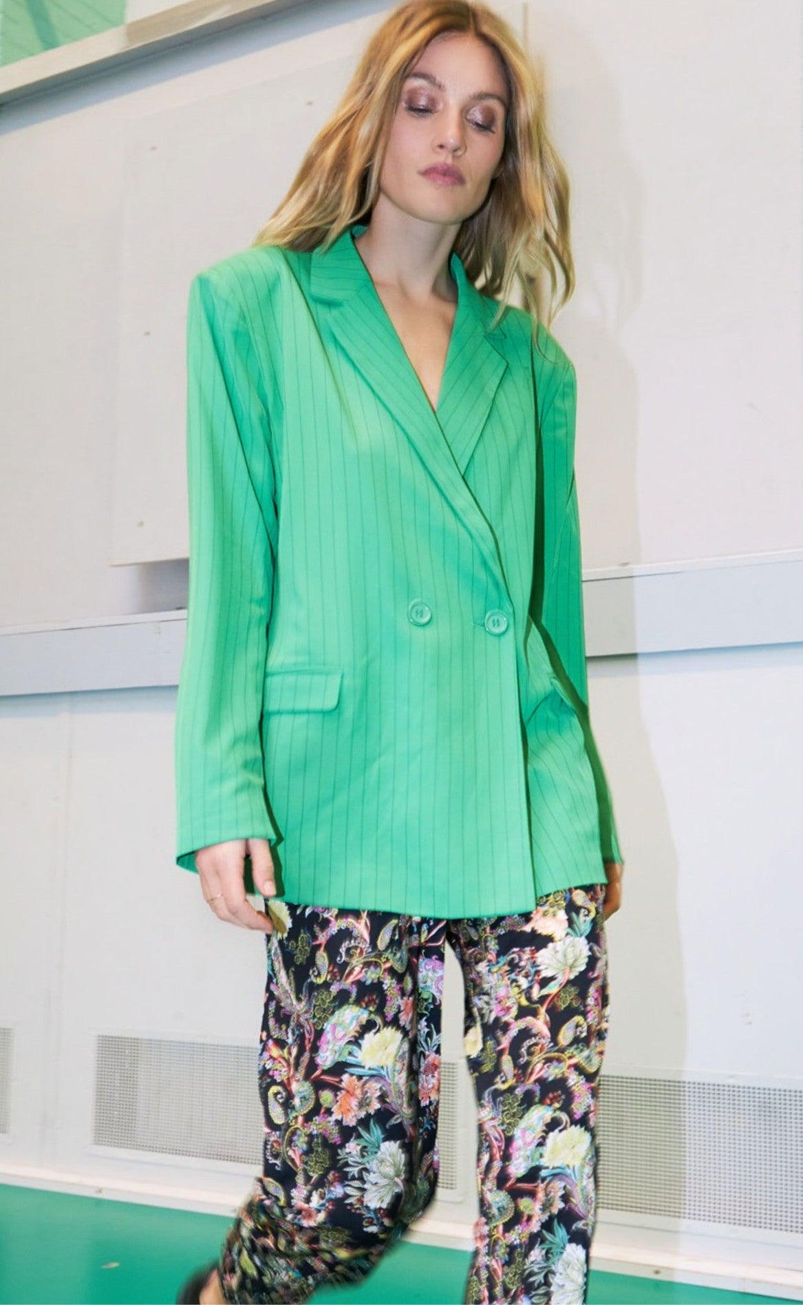 Se Lollys Laundry Blazer - Jolie - Green hos Fashionbystrand