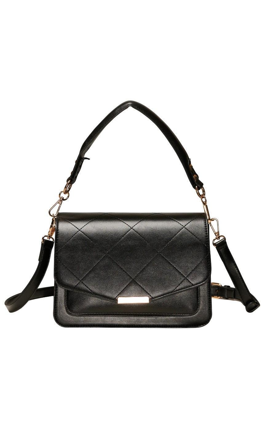 Se Noella Taske - Blanca Multi Compartment - Black Leather Look hos Fashionbystrand