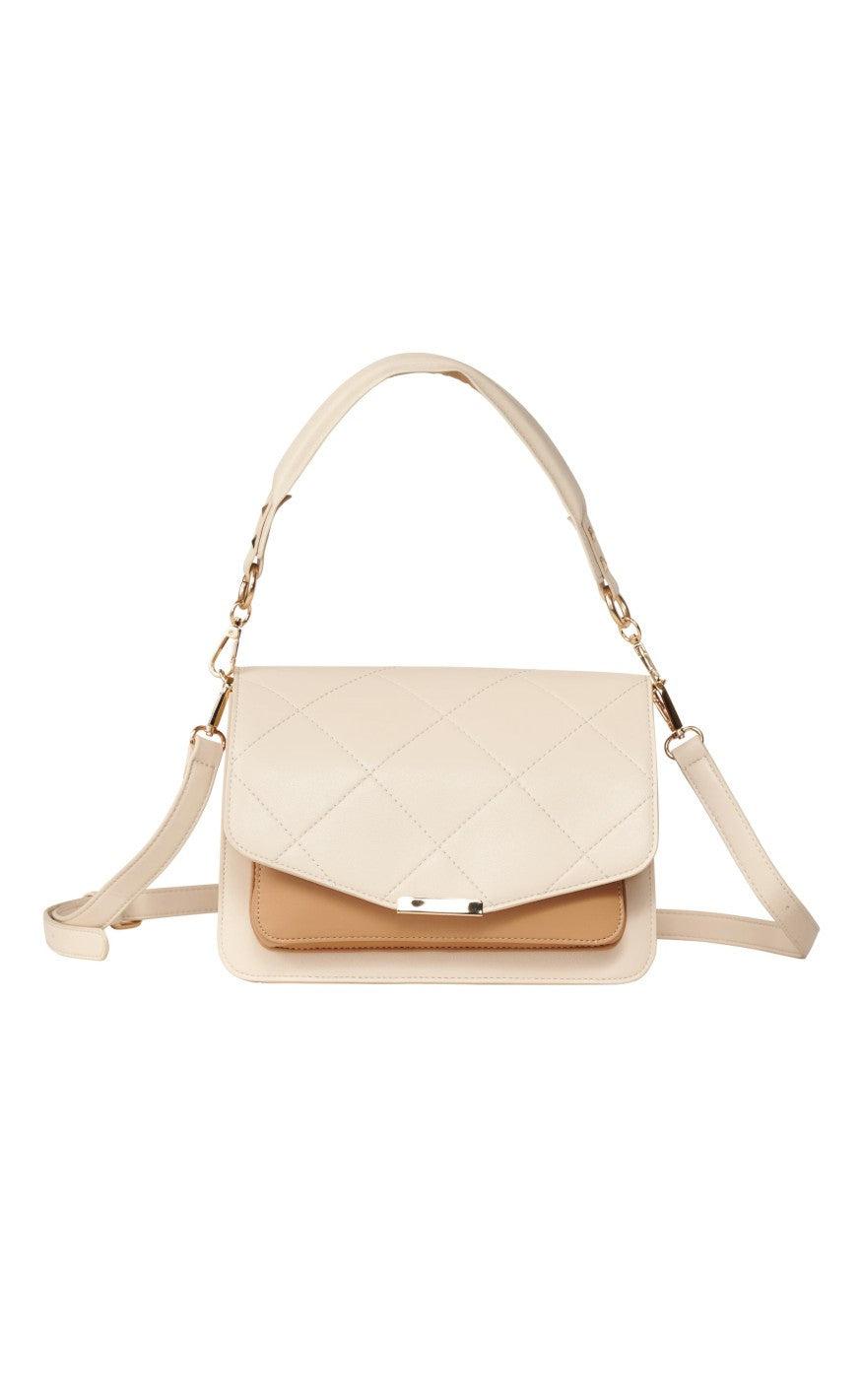 Billede af Noella Taske - Blanca Multi Compartment - Nude Leather Look