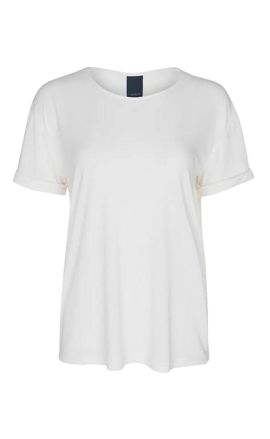4: One Two Luxzuz -  Karin T-shirt - Cream