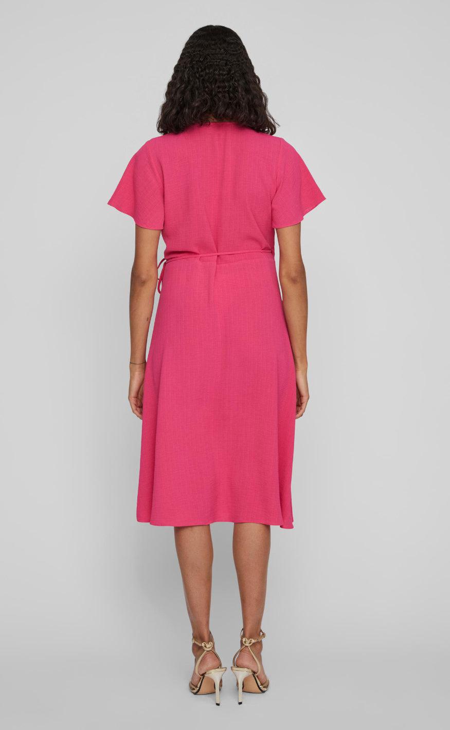 Kjole - Lovie Pink Yarrow | Hurtig levering | Fashionbystrand