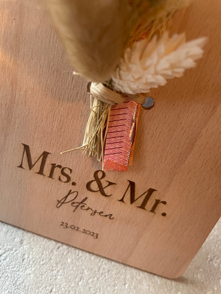 Geschenkkarte Hochzeit Geldgeschenk Hochzeit Hochzeitskarte Holz