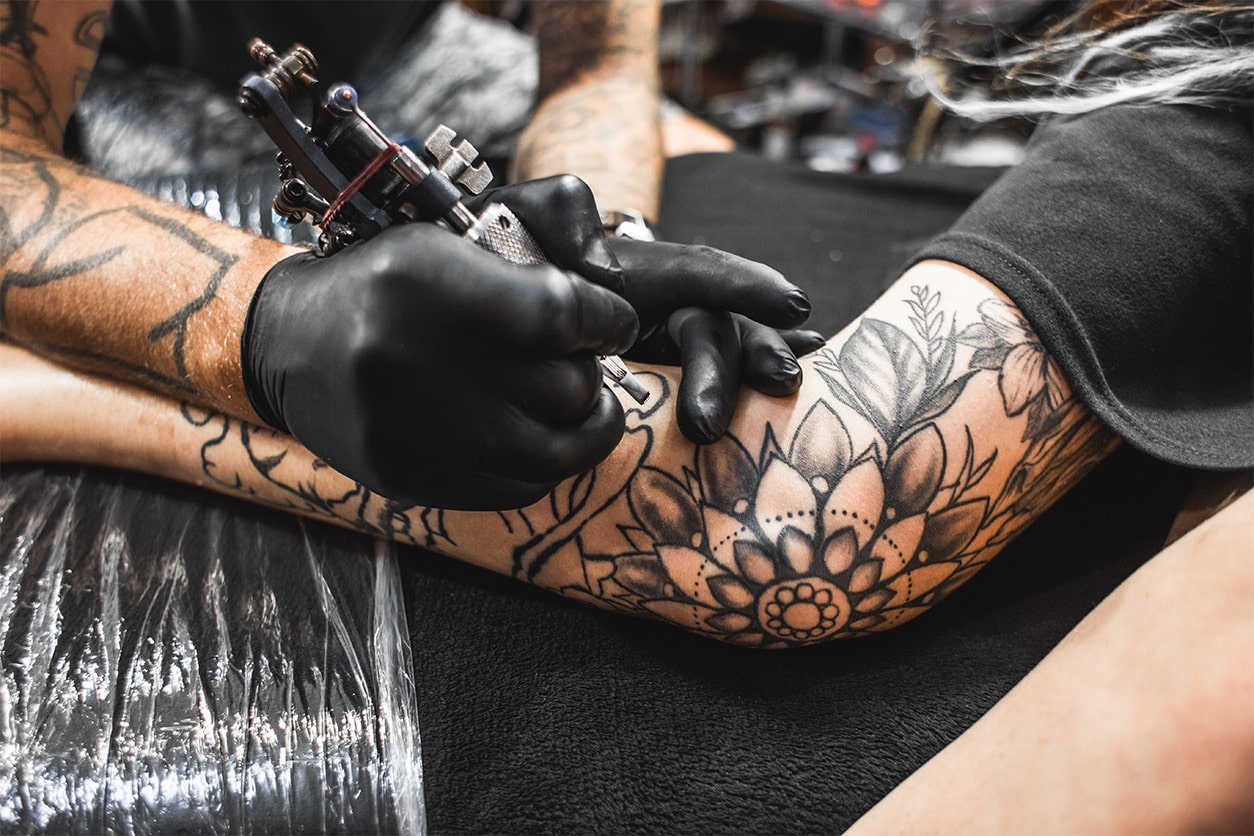 black traditional tattoo  All Things Tattoo
