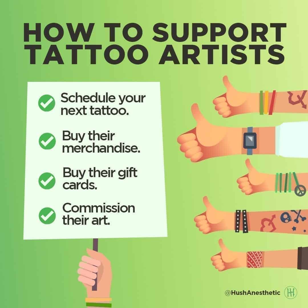 Support Tattoo Artists