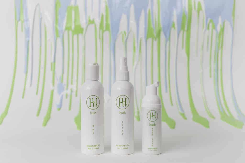Hush Anesthetic Tattoo Products Aftercare