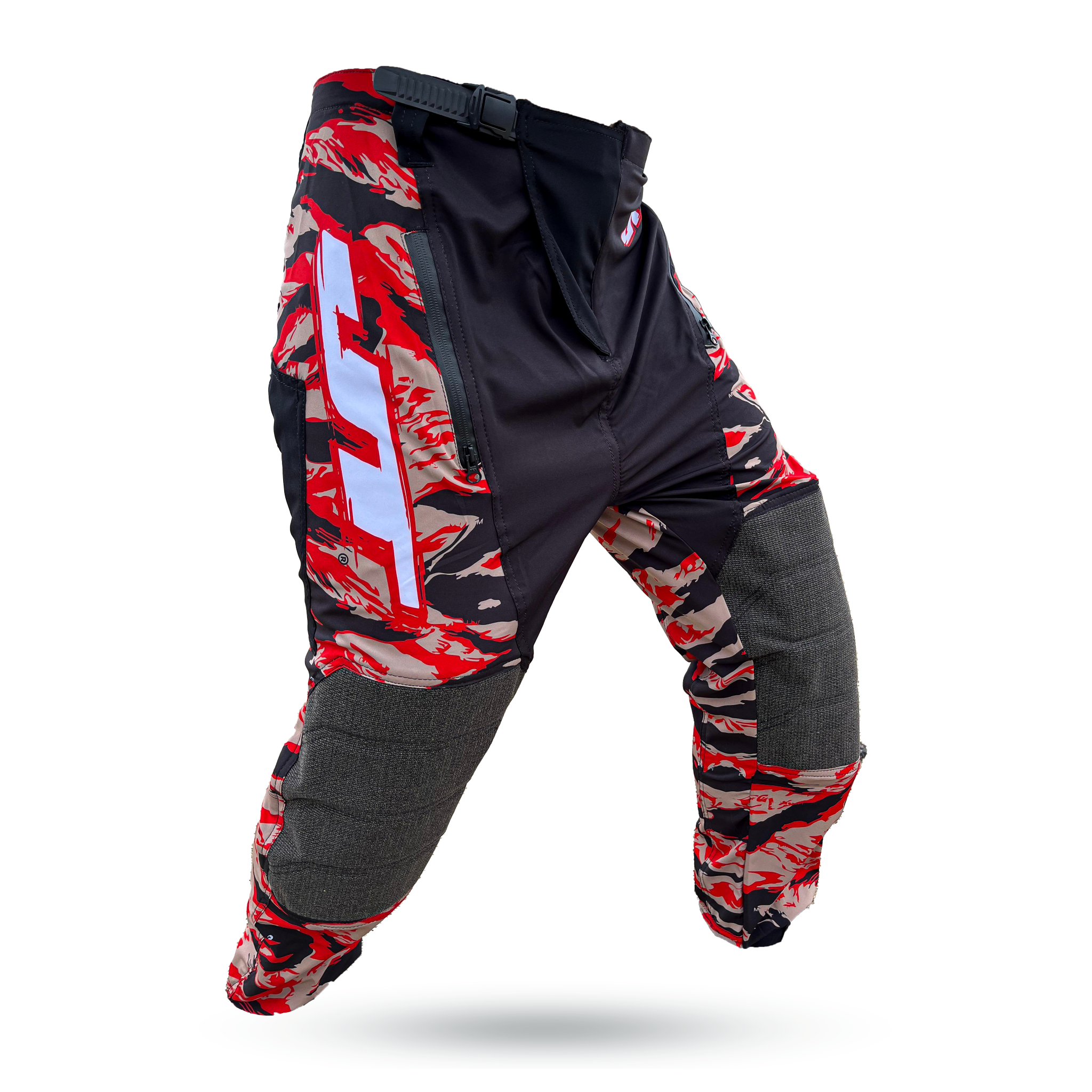 Red paintball pants