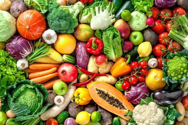Vegetables for skin health