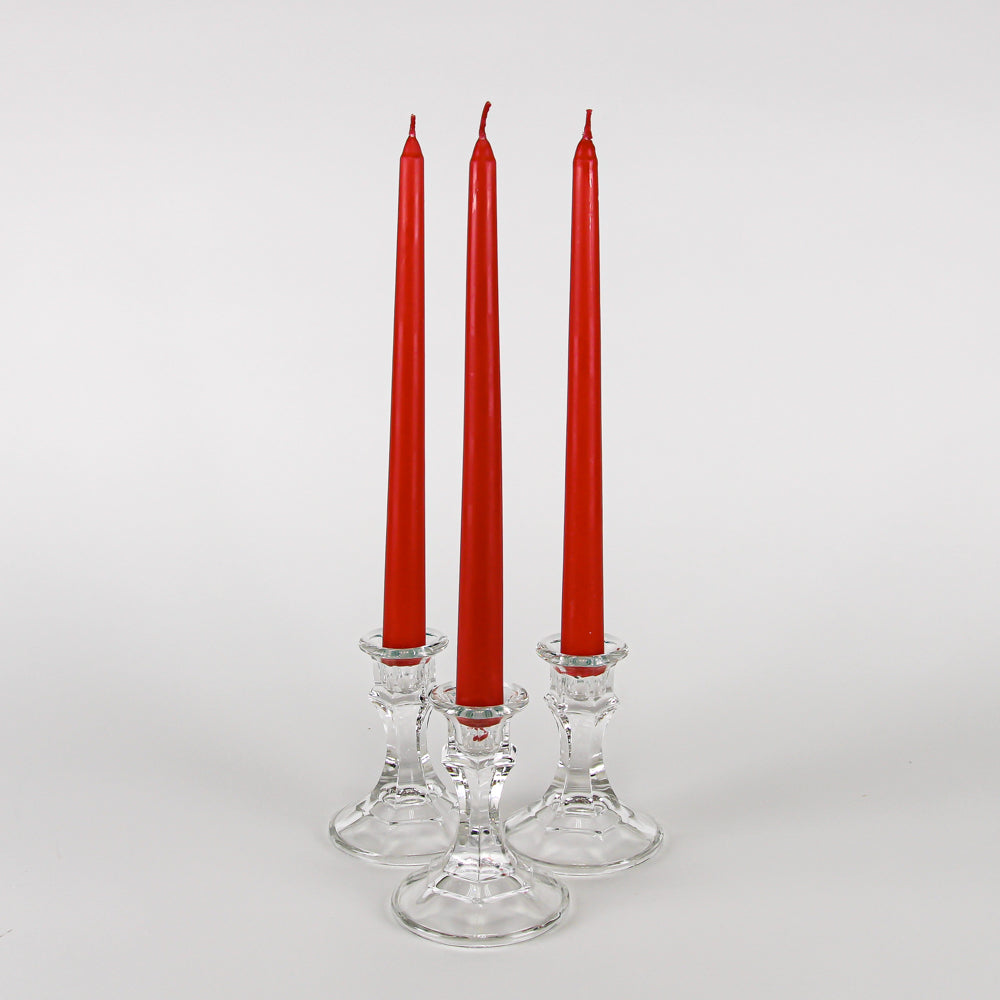 Richland Taper Candles 10" Red Set of 50