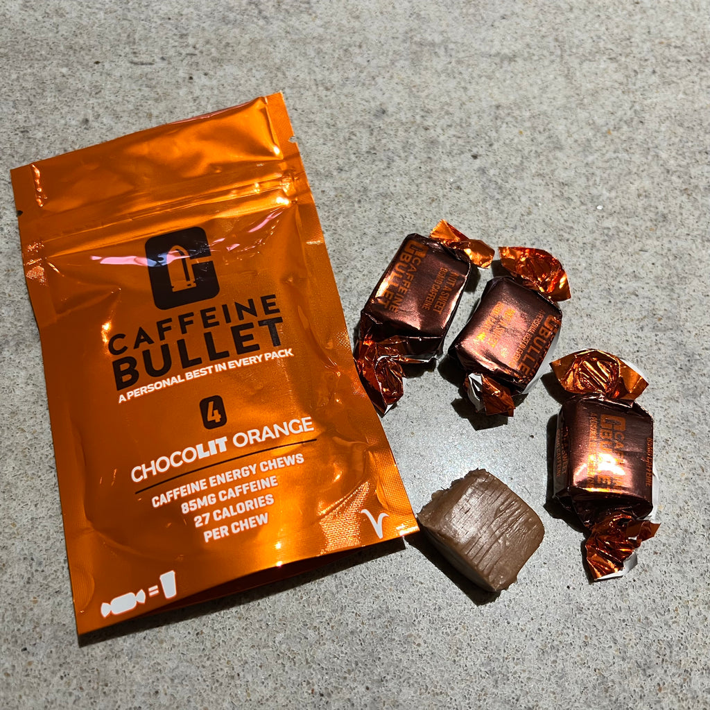 caffeine bullet energy chews out of packet