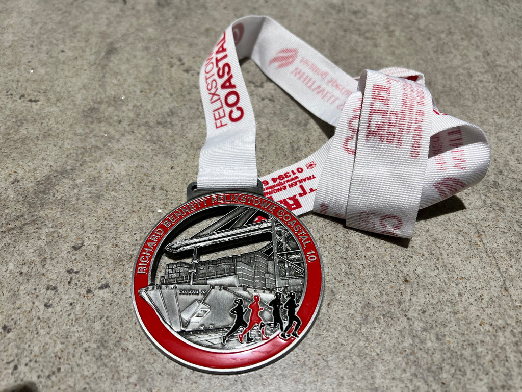 felixstowe 10 miles medal