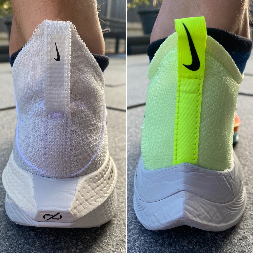 nike alphafly 2 heel difference