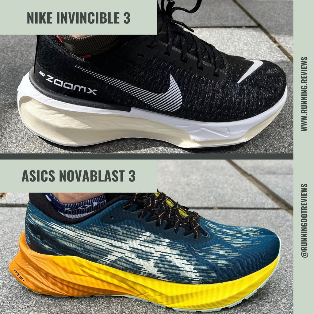 Nike Invincible 3 vs Asics Novablast 3  Which Is Best For Cushioning? –