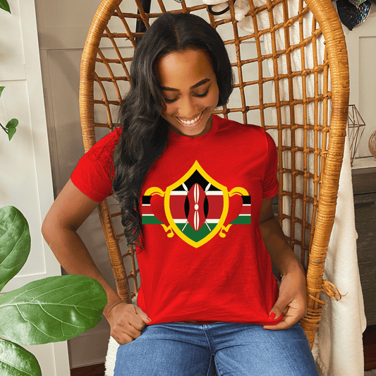 Kenya Women's Ugali and Nyama Choma Tshirt