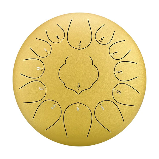 Steel Tongue Drum: 6 Inch – Cahayamusic