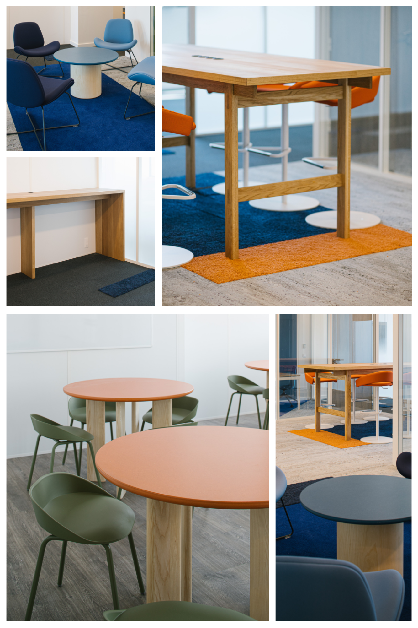réalisation espace pro par Rinku Design création de mobiliers sur-mesure et agencement