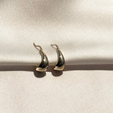 Gallant hoop earrings are chunky gold hoops that are the perfect Valentine's Gift for her