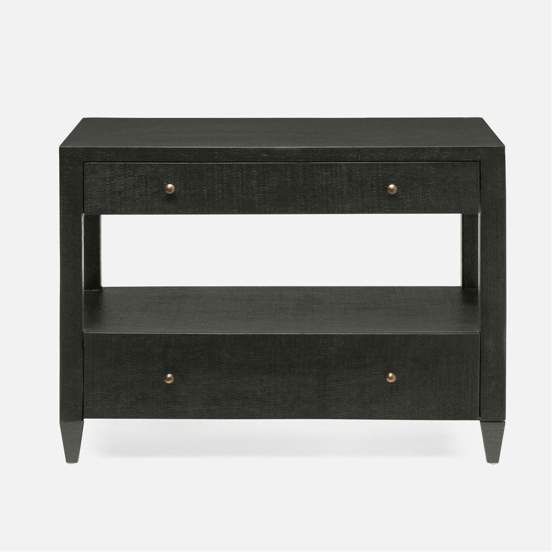 black double nightstand