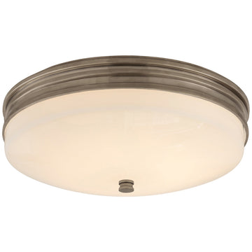 E.F. Chapman Alderly, Flushmount, Brass, Visual Comfort Lighting