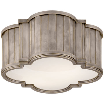 Milton Road Flush Mount-Hand-Rubbed Antique Brass