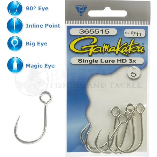 Gamakatsu Circle Big Eye Tin Hook - Size 8/0
