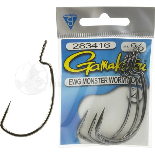 Gamakatsu Worm G-Lock Fishing Hooks — Bait Master Fishing and Tackle