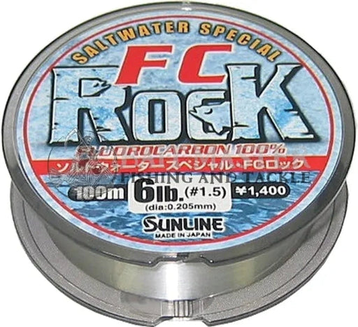 Sunline FC Rock Fluorocarbon Leader Fishing Line — Bait Master Fishing and  Tackle